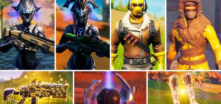 Fortnite Mythic Weapons